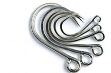 OMTD Hooks OH2100 with the eye in line with the point