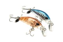 Bits Arts Meba Pro by Palms, tiny propeller jerkbait, lots of fun to use